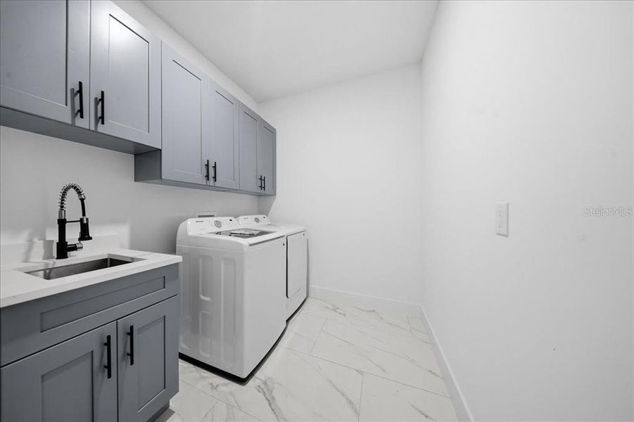 Furnished interior view inside a new home in , Punta Gorda (Image 8).