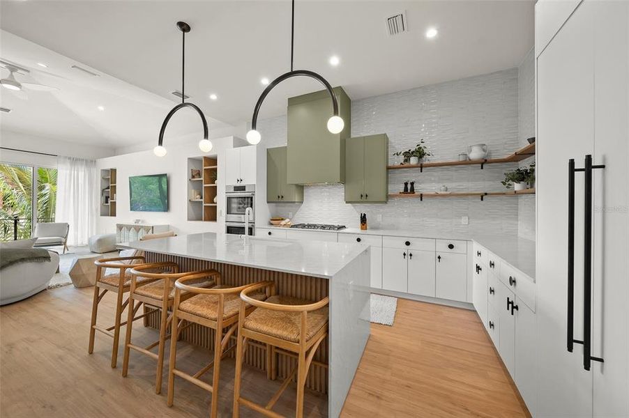 Furnished interior view inside a new home in , Sarasota (Image 45).