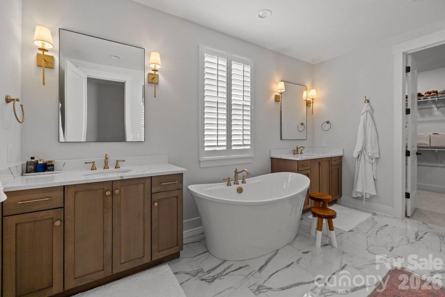 Primary Bath with Dual Vanities - Clean, Calm, Elevated