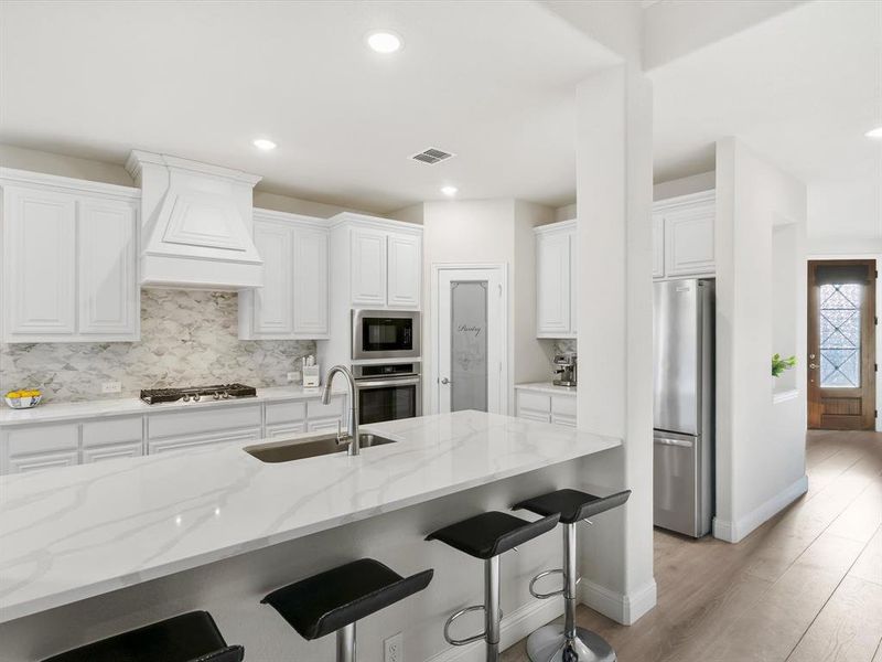 Furnished interior view inside a new home in Star Ranch, Godley (Image 8).