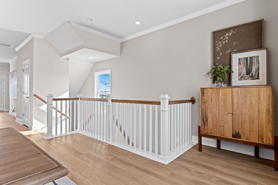 Representative furnished interior of a home built from the Joliet by Pulte Homes in Lakeside Townes at Riverlights, Wilmington (Image 44).