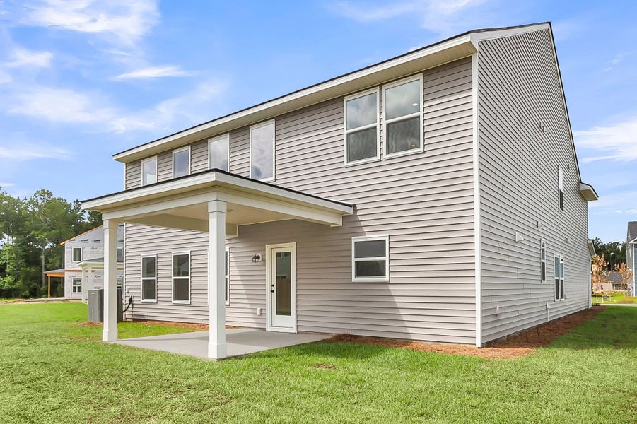 Exterior details and patio area of a home in Watson Hill, Summerville (Image 4).