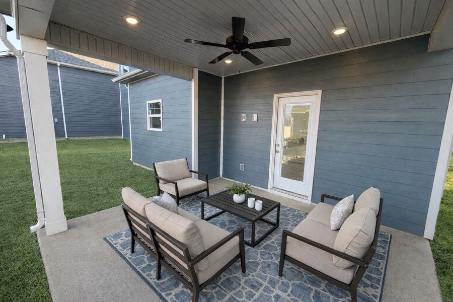 **Digitally Enhanced Photo of the home**