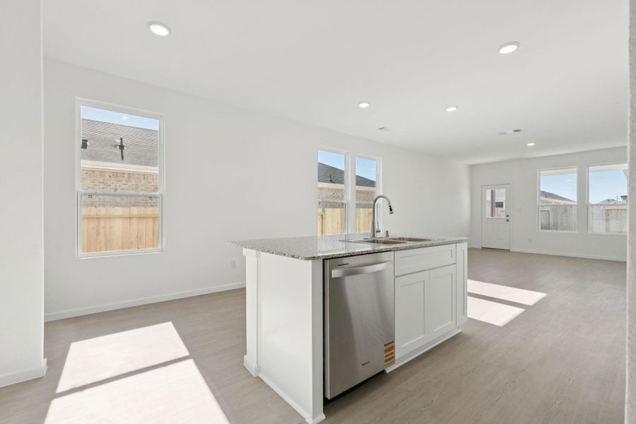 Furnished interior view inside a new home in Montgomery Bend, Montgomery (Image 6).