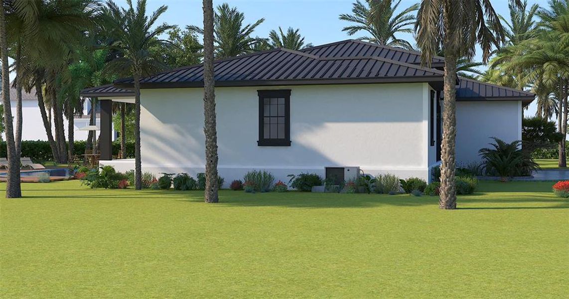 Front exterior of a new home in , Port Charlotte, FL, highlighting curb appeal (Image 1).