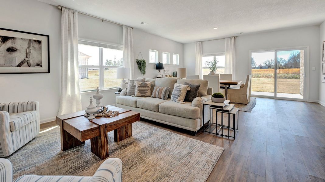 Furnished interior view inside a new home in The Orchard, Millington (Image 24).