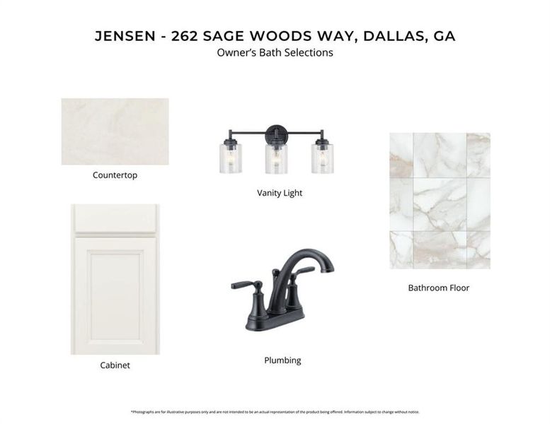 Sample of building materials used in homes in Sage Woods, Dallas (Image 4).