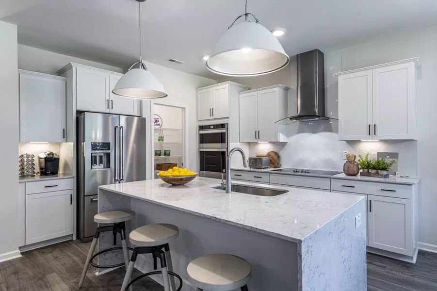 Representative furnished interior of a home built from the Winston by McKee Homes in Alder Creek, Benson (Image 6).