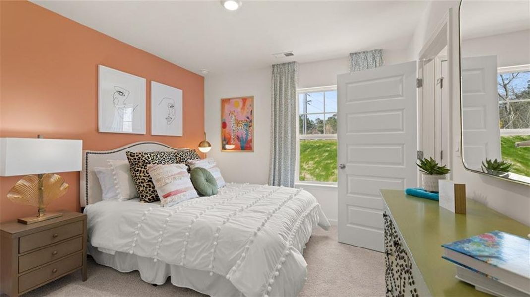 Furnished interior view inside a new home in Independence Villas and Townhomes, Loganville (Image 16). Furnished interior view inside a new home in Independence Villas and Townhomes, Loganville (Image 16).