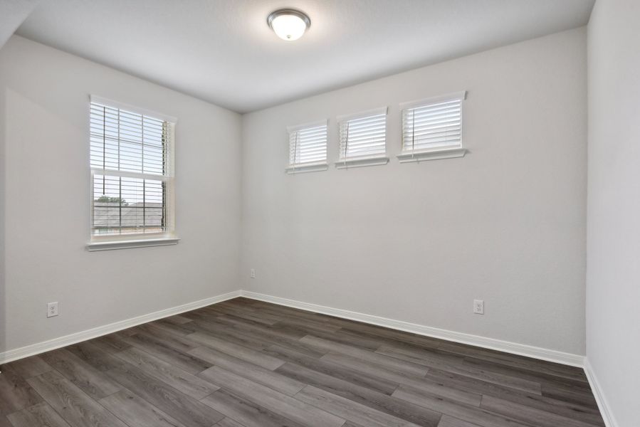 Office in the Red River floorplan at a Meritage Homes community.