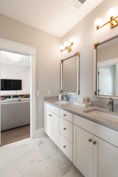 Furnished interior view inside a new home in , Mount Pleasant (Image 35).