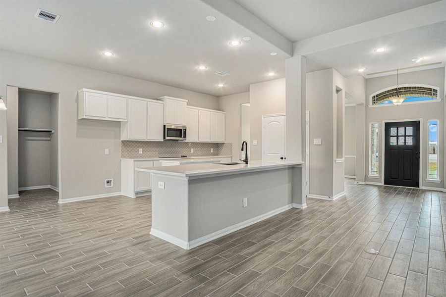 Stunning Brand New 1 Story Home! Representation Photos of the Montgomery floor plan! Colors and selections may vary!  Call today to view this Stunning home!