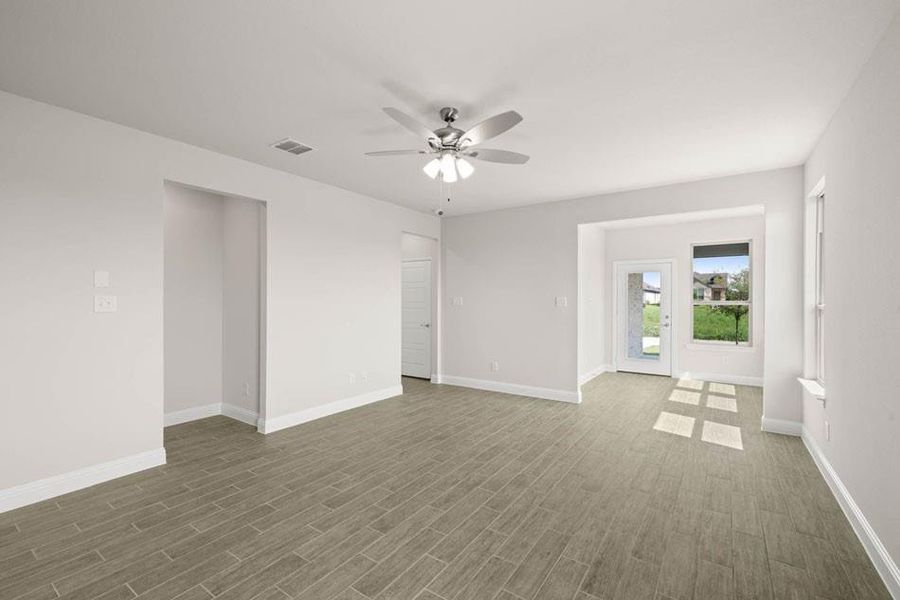 Spacious, unfurnished interior of a new home in , Midlothian (Image 27). Spacious, unfurnished interior of a new home in , Midlothian (Image 27).