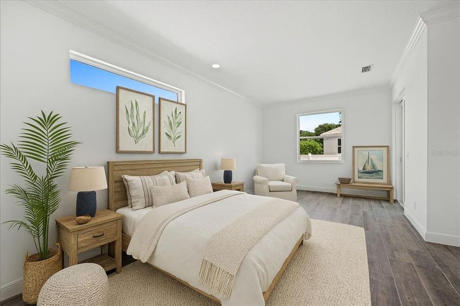 Furnished interior view inside a new home in , North Port (Image 9). Furnished interior view inside a new home in , North Port (Image 9).