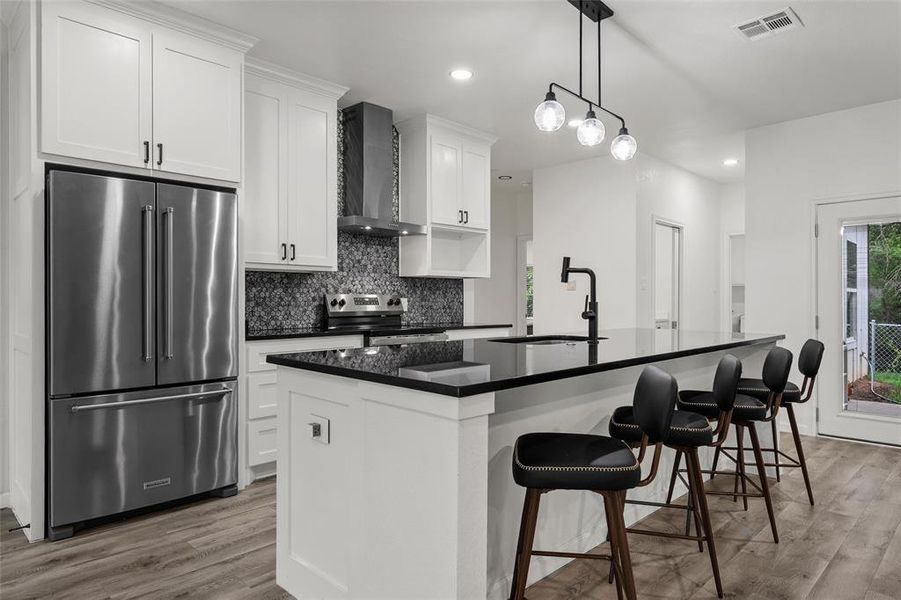 Furnished interior view inside a new home in , Woodway (Image 8).
