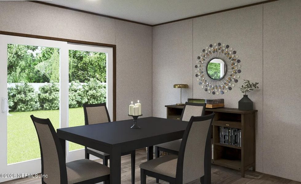 Furnished interior view inside a new home in , Mannville (Image 6).