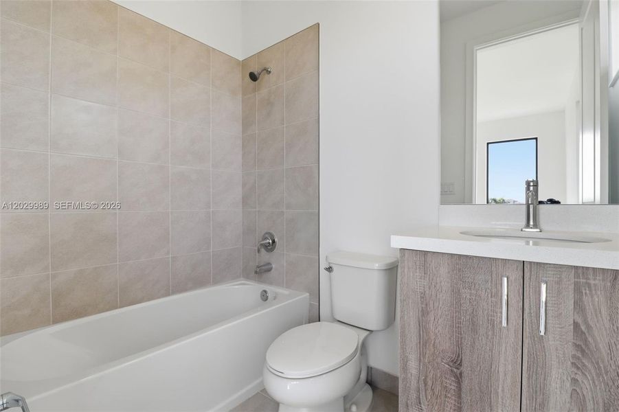 Furnished interior view inside a new home in , Ave Maria (Image 19).