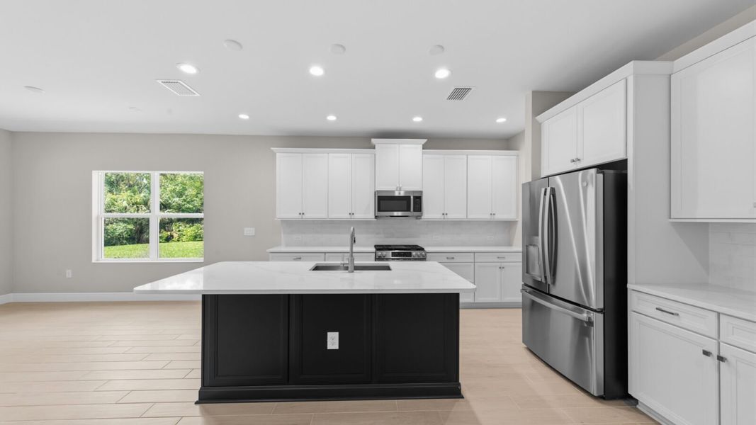 Furnished interior view inside a new home in Verandah, Fort Myers (Image 9).