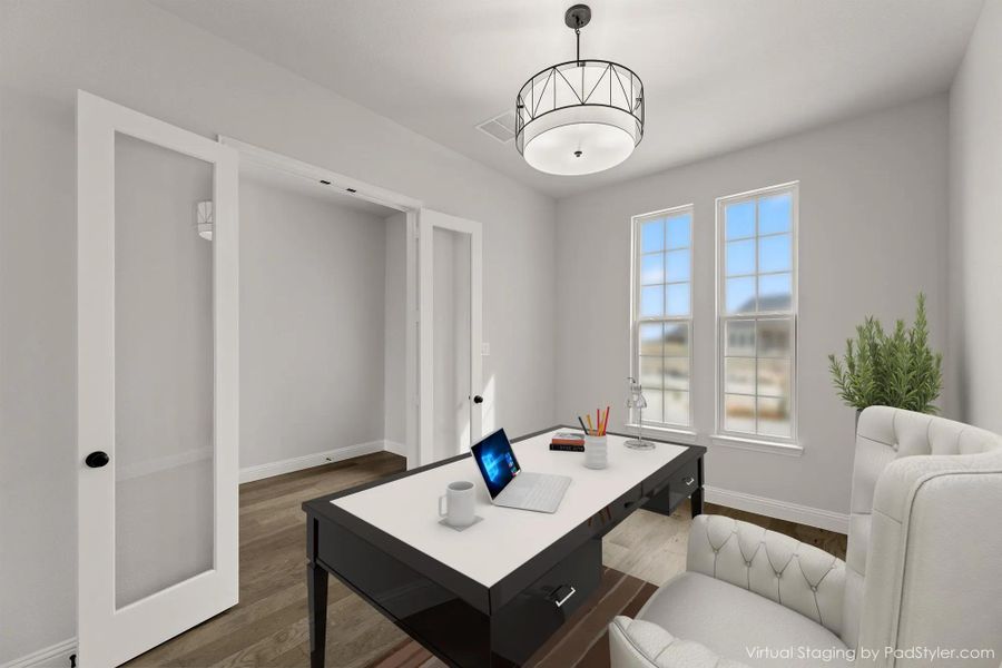 The Deerfield J Home Office