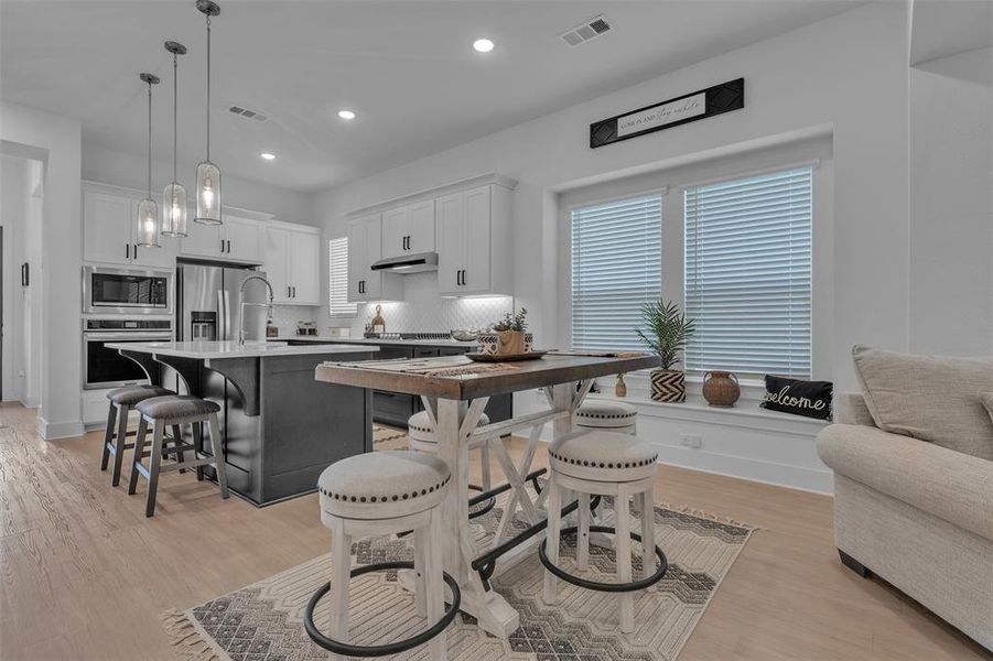 Furnished interior view inside a new home in Karis, Crowley (Image 6).