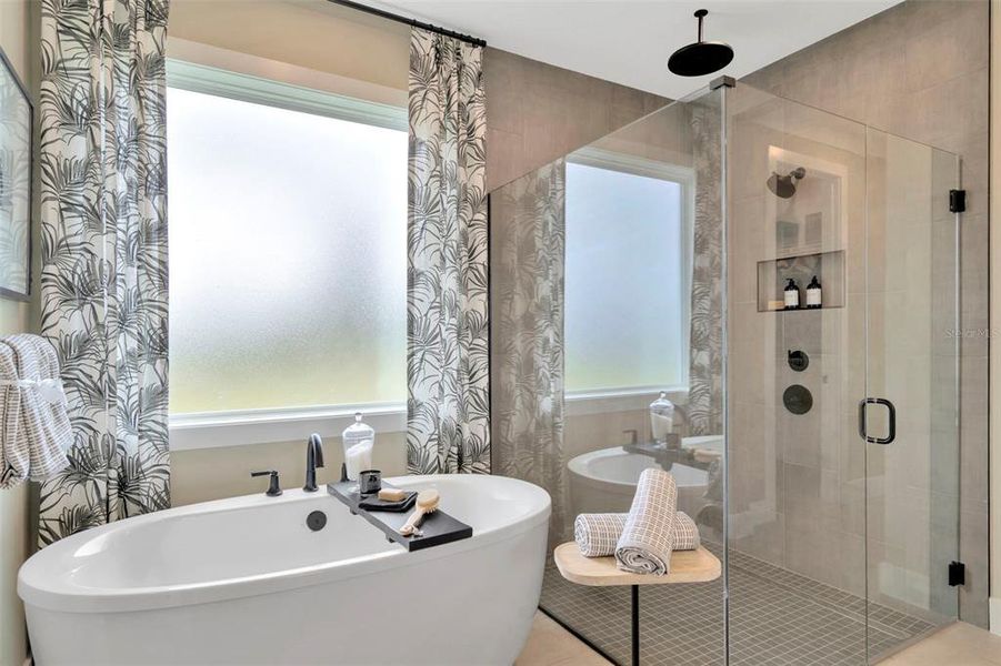 Furnished interior view inside a new home in Primrose at Longleaf, New Port Richey (Image 23).