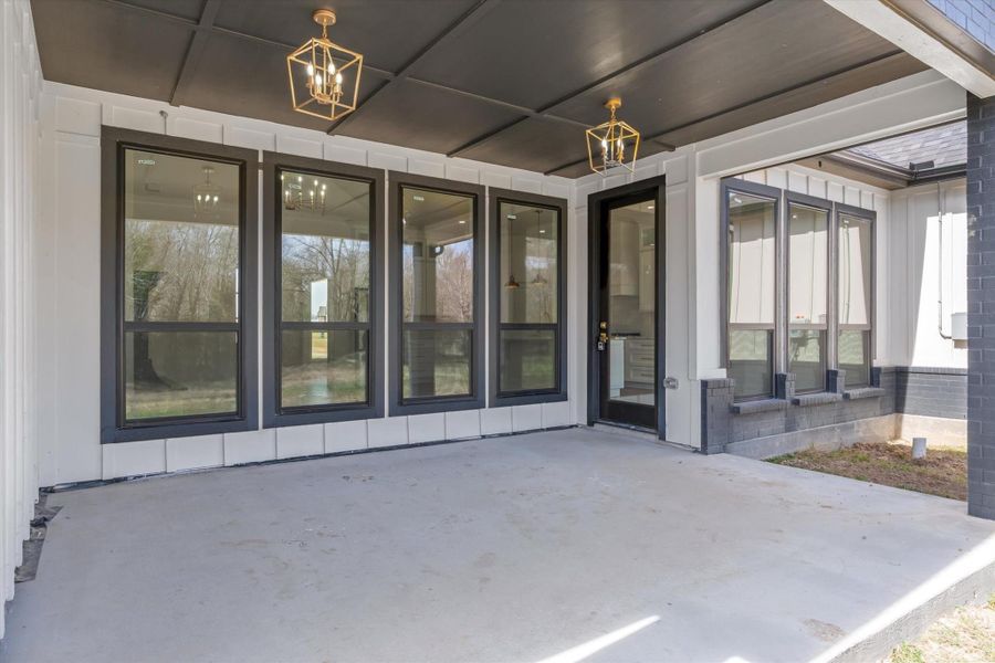 Exterior details and patio area of a home in , Canton (Image 2). Exterior details and patio area of a home in , Canton (Image 2).