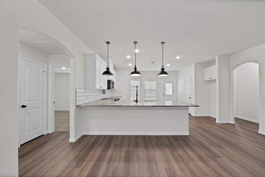 Furnished interior view inside a new home in , Poolville (Image 11).