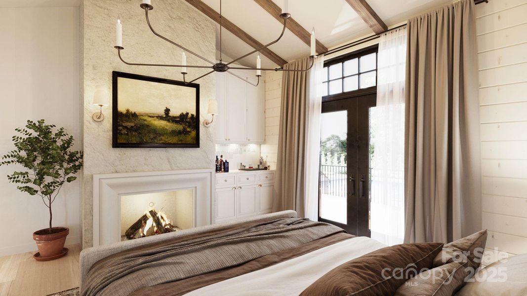 Furnished interior view inside a new home in , Connelly Springs (Image 16).