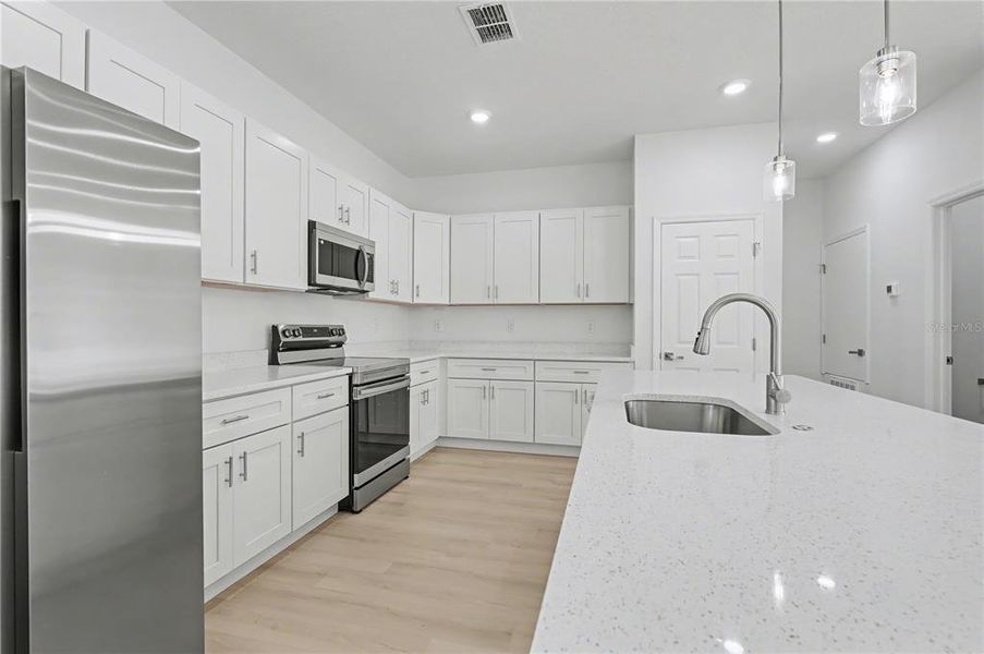 Furnished interior view inside a new home in , Citrus Springs (Image 8).