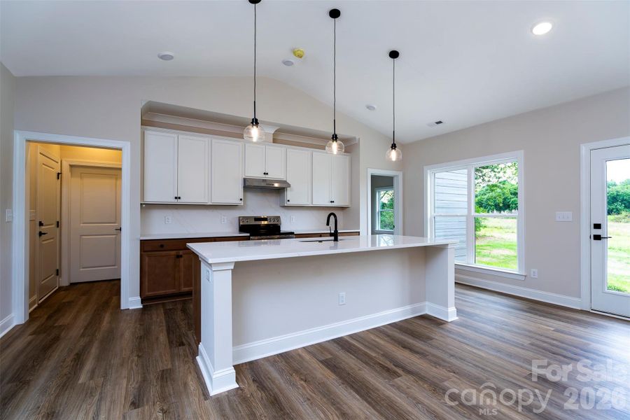 Furnished interior view inside a new home in , Monroe (Image 8).