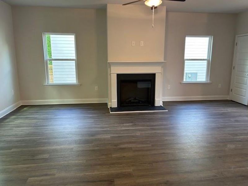 Spacious, unfurnished interior of a new home in Habersham Meadows, Demorest (Image 13). Spacious, unfurnished interior of a new home in Habersham Meadows, Demorest (Image 13).