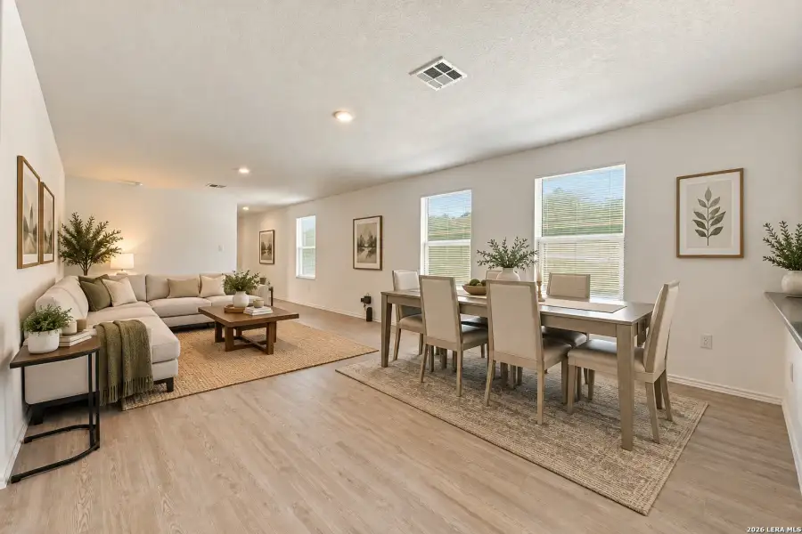 Furnished interior view inside a new home in Ruby Crossing, San Antonio (Image 5).