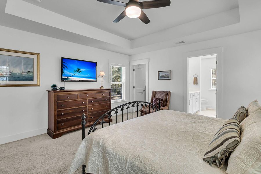 Furnished interior view inside a new home in , Huger (Image 32).