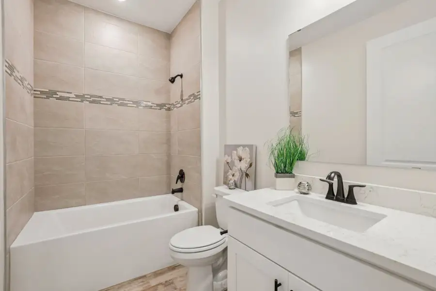Furnished interior view inside a new home in Golden Gate, Naples (Image 37).