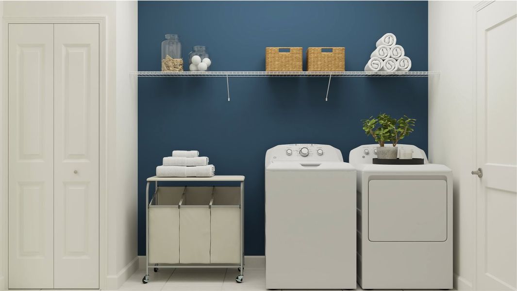 Azalea laundry room