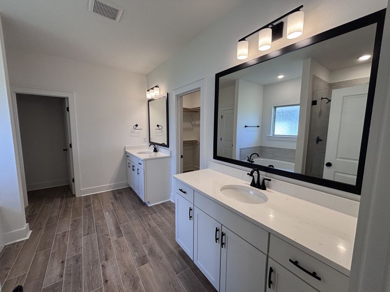 Furnished interior view inside a new home in Bird Song at Hammock Bay, Freeport (Image 11).