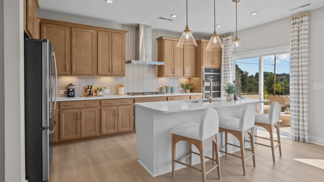 The Jordan Plan by DRB Homes in Farms at Bellingham, Mooresville, NC - Kitchen