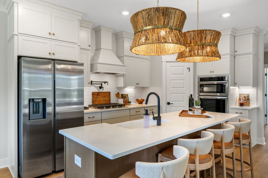 Representative furnished interior of a home built from the Savannah by Hunter Quinn Homes in Double Springs, Taylors (Image 27).