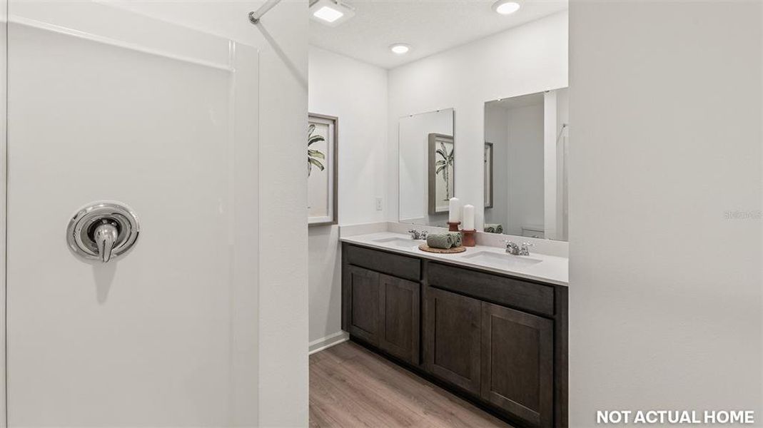 Furnished interior view inside a new home in Grand Reserve, Bunnell (Image 25). Furnished interior view inside a new home in Grand Reserve, Bunnell (Image 25).