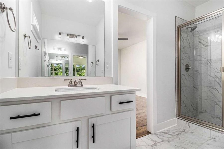 Furnished interior view inside a new home in , Carrollton (Image 8).
