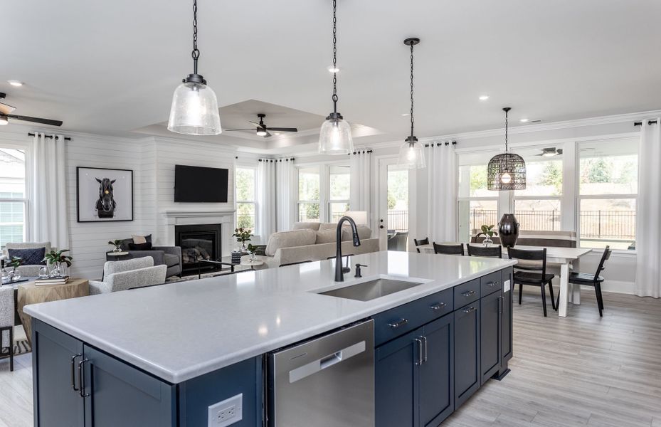 Representative furnished interior of a home built from the Renown by Del Webb in Del Webb at Chatham Park, Pittsboro (Image 19).