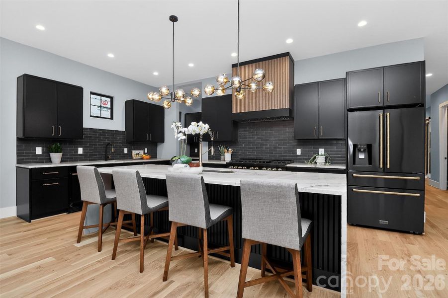 Furnished interior view inside a new home in , Charlotte (Image 8).