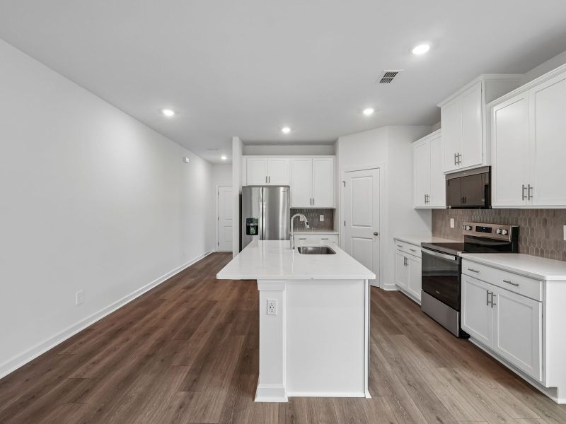 Furnished interior view inside a new home in Oxford Station, Salisbury (Image 4).