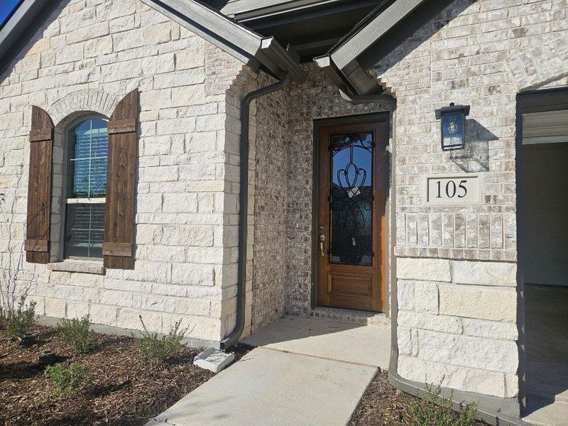Exterior details and patio area of a home in Aero Vista, Caddo Mills (Image 15). Exterior details and patio area of a home in Aero Vista, Caddo Mills (Image 15).