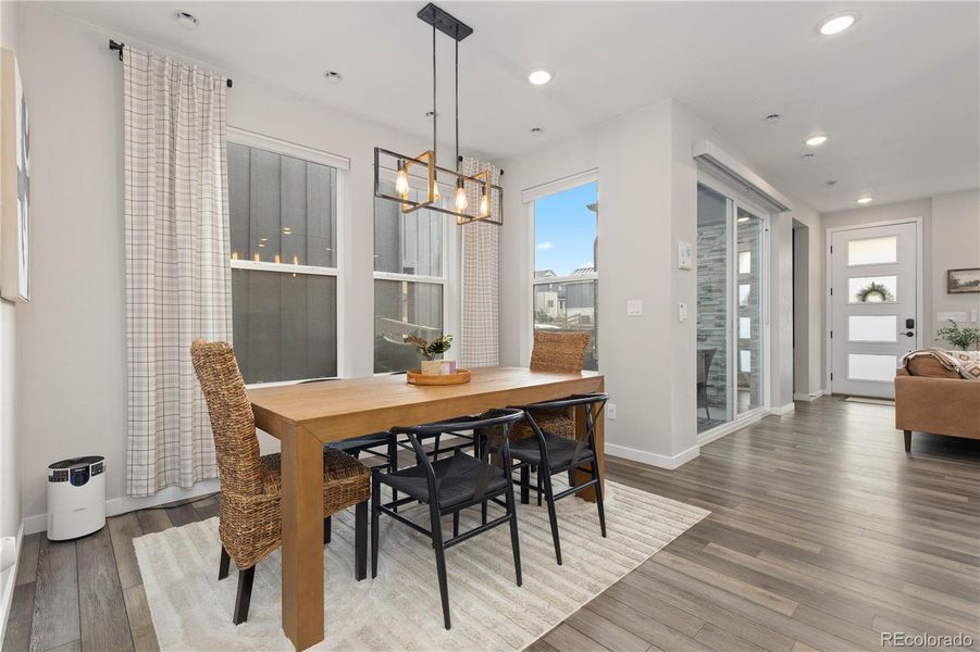 Furnished interior view inside a new home in , Littleton (Image 14).