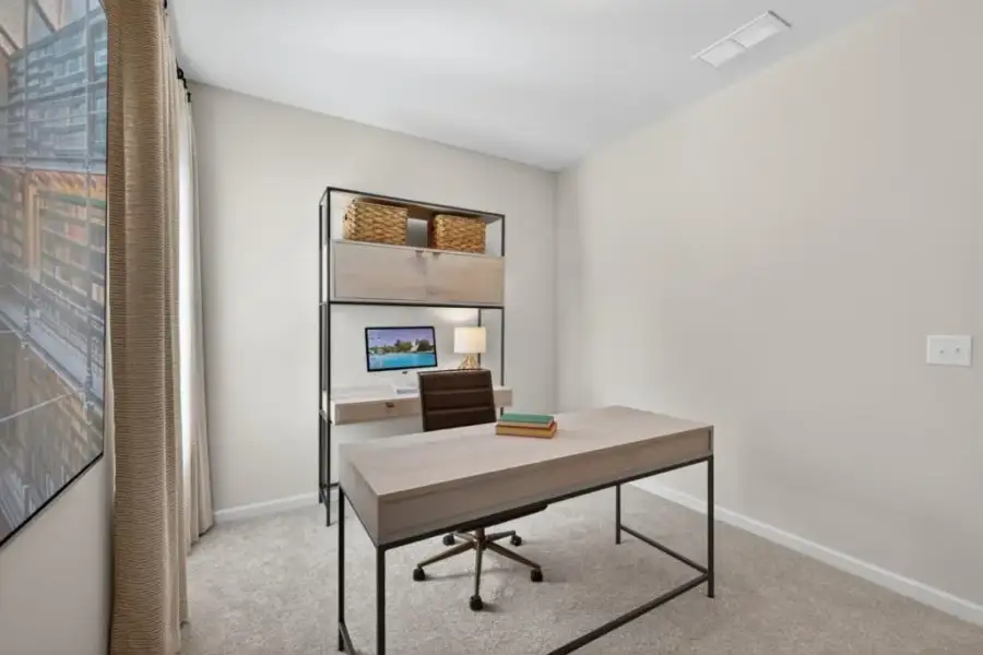 Furnished interior view inside a new home in Oakmont, Dallas (Image 15).