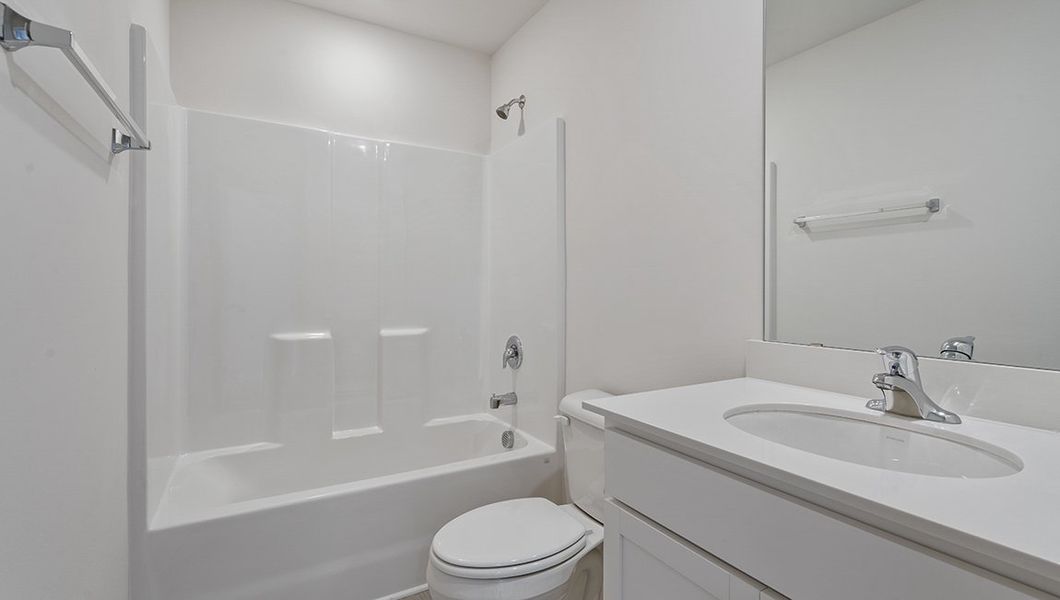 Representative furnished interior of a home built from the Rachel by D.R. Horton in Patton Cove, Clyde (Image 12). Representative furnished interior of a home built from the Rachel by D.R. Horton in Patton Cove, Clyde (Image 12).