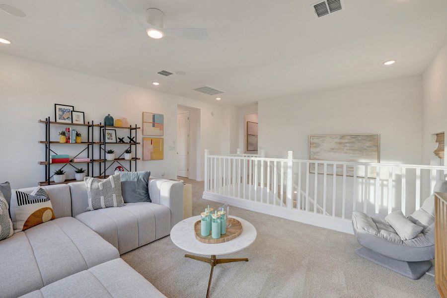 Representative furnished interior of a home built from the Lagoon by Mattamy Homes in Tyler Ranch, Buckeye (Image 34).