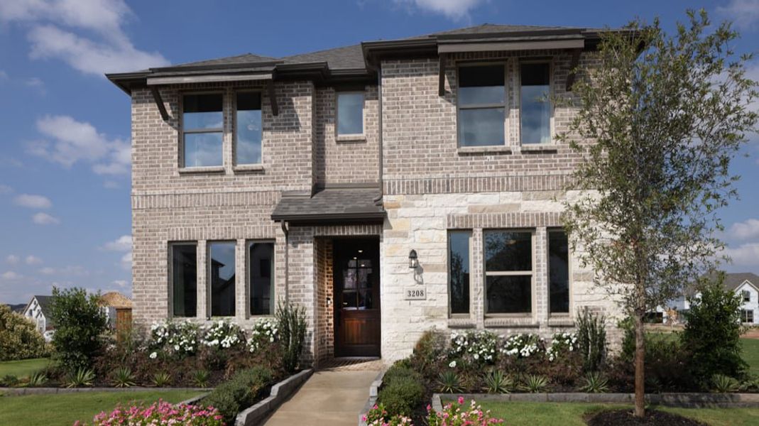 Representative exterior photo of a completed home built from the Bruckner by Taylor Morrison in North Sky Celina, Celina, TX (Image 2).