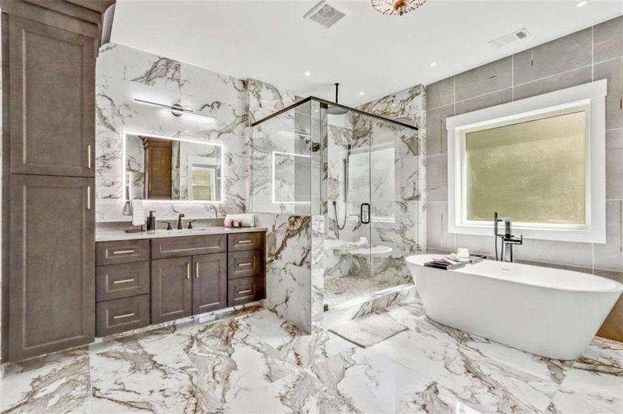 Furnished interior view inside a new home in , Powder Springs (Image 11). Furnished interior view inside a new home in , Powder Springs (Image 11).